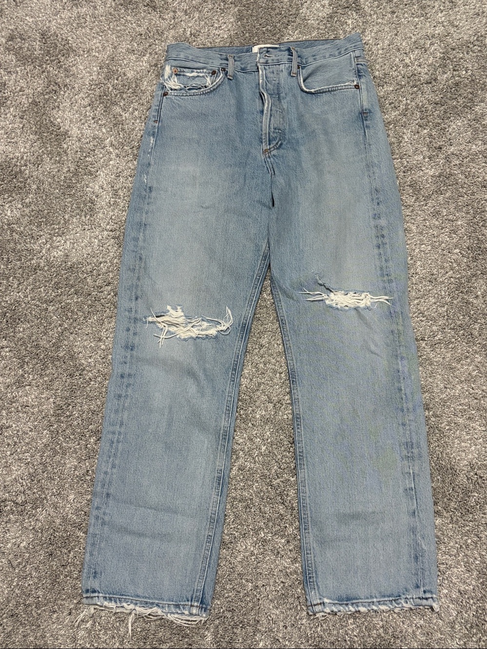 AGOLDE 90’s jeans Women’s size 26 Button fly